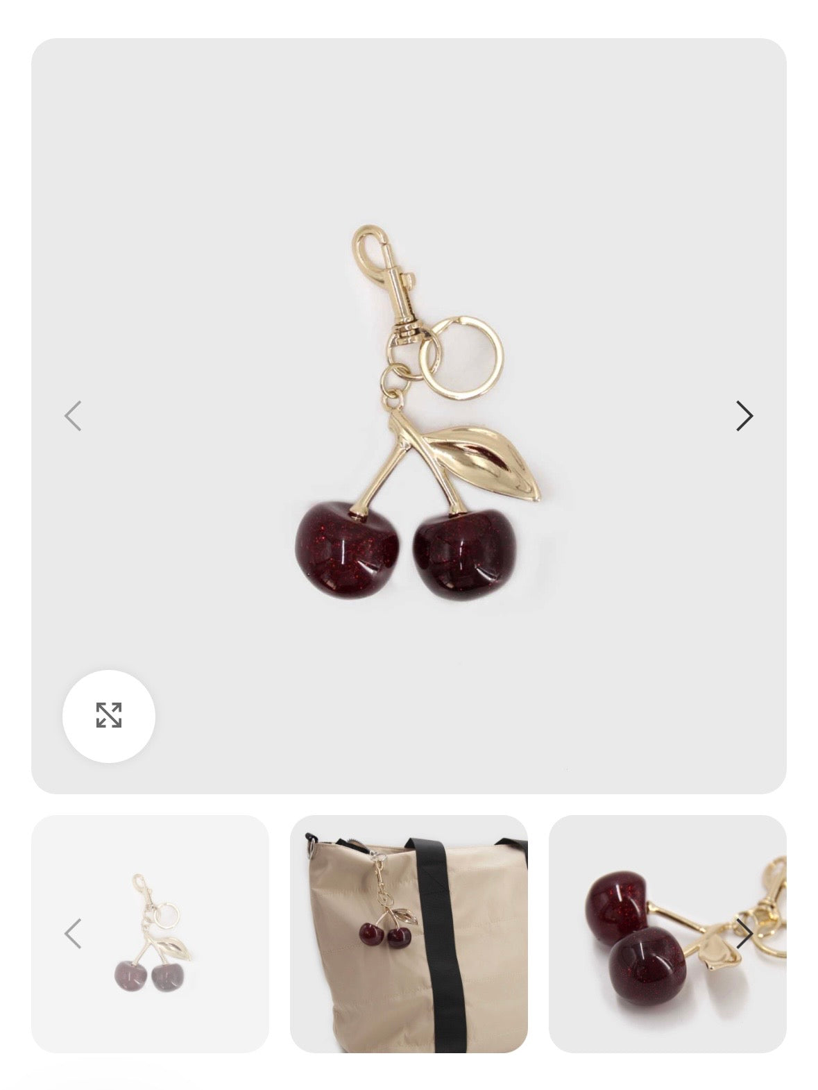 Llavero Charm Cherry