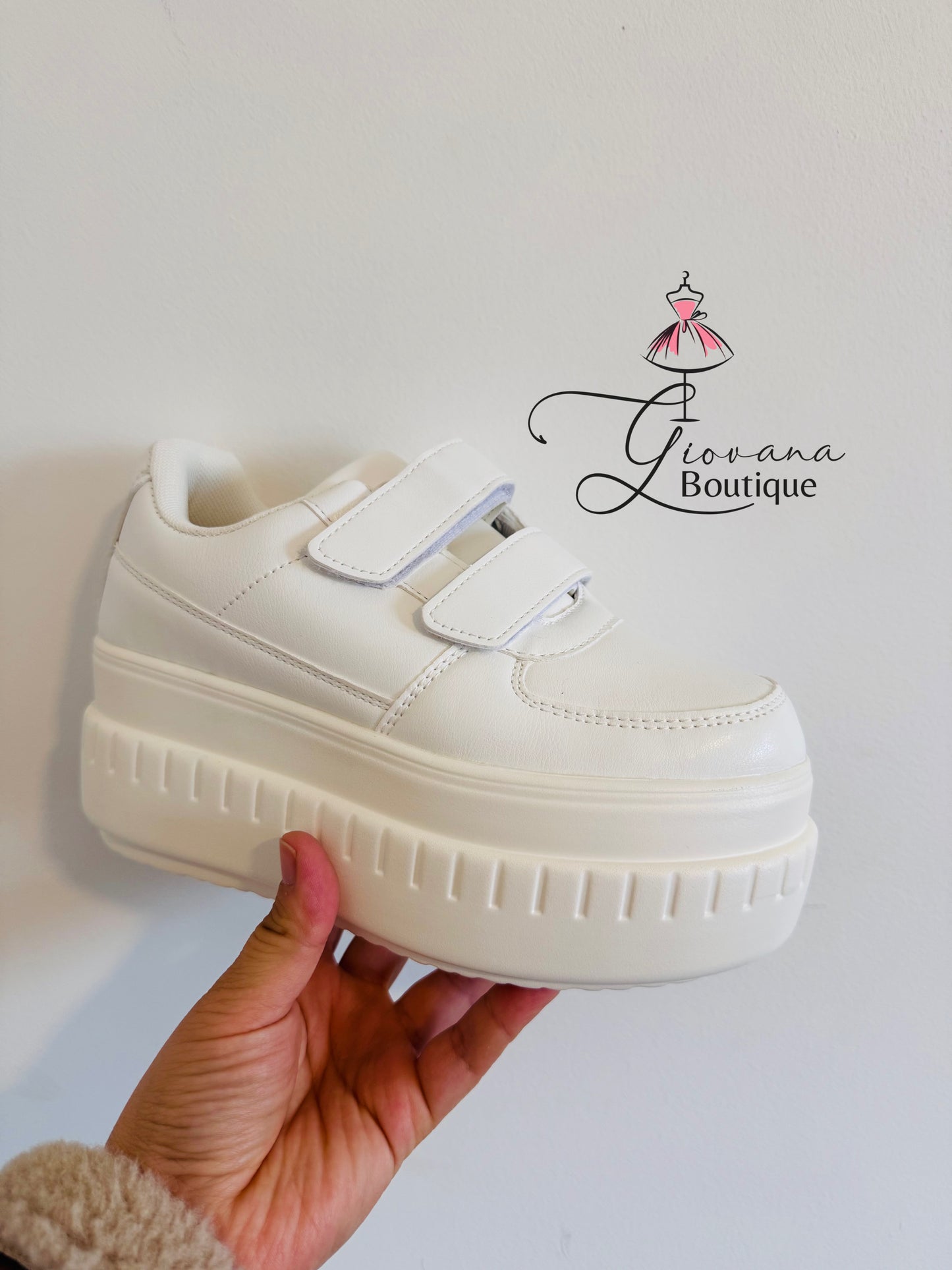 Zapatilla Plataforma Velcro
