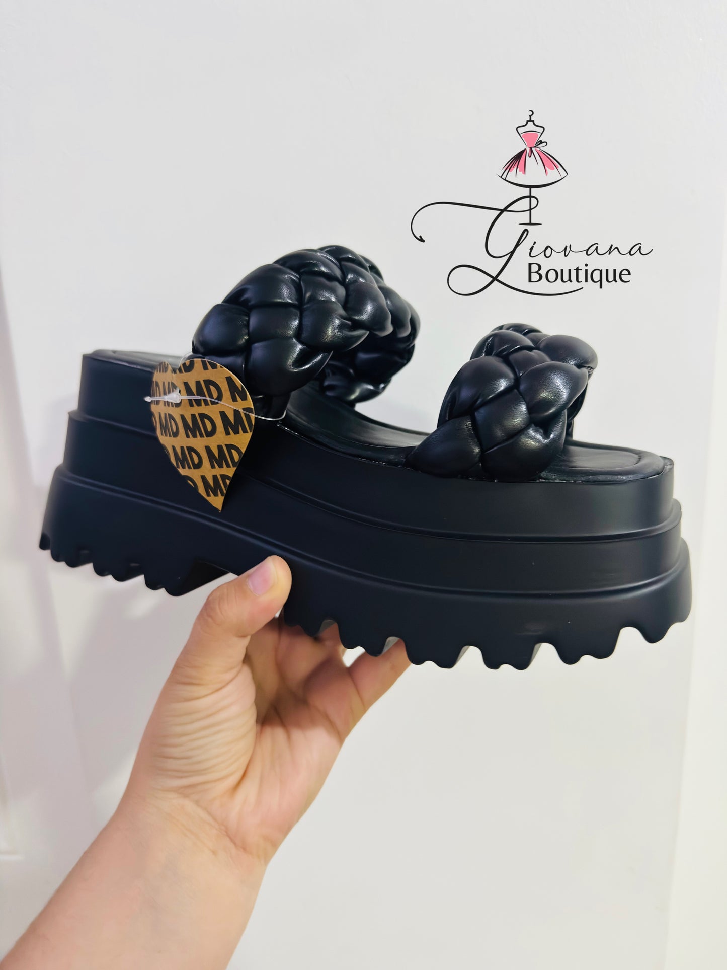 Sandalias Plataforma Nudos