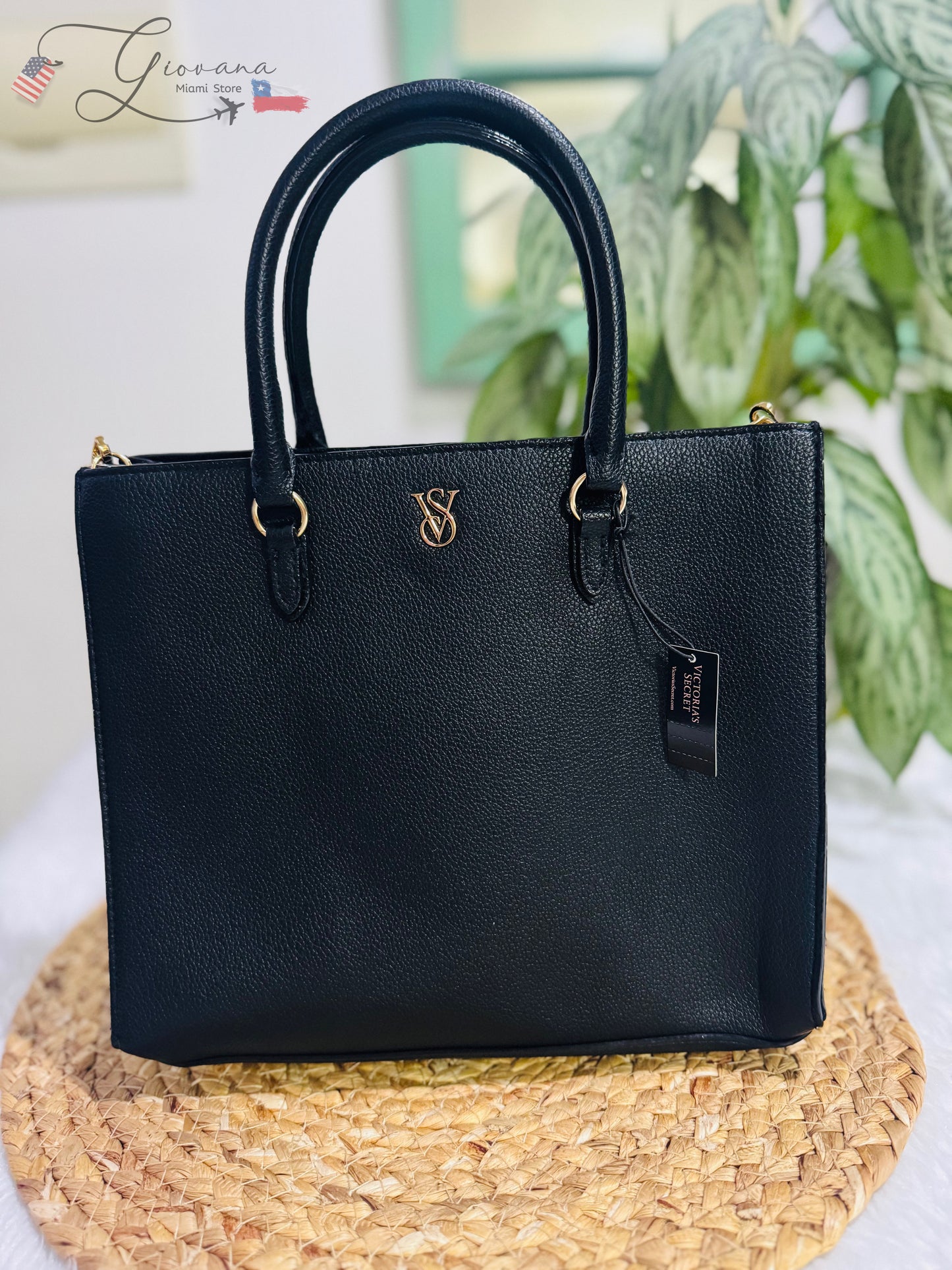 Bolso Tote Victoria’s Secret Negro