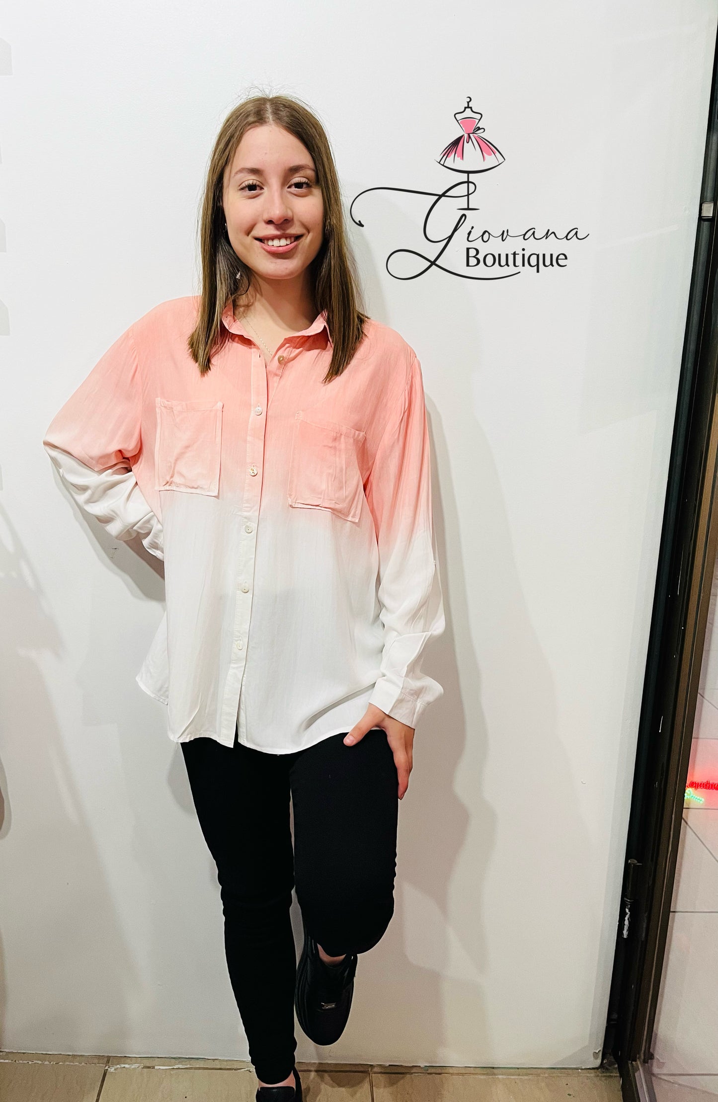 Blusa Botones Degrades Degrade