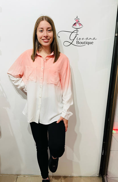Blusa Botones Degrades Degrade