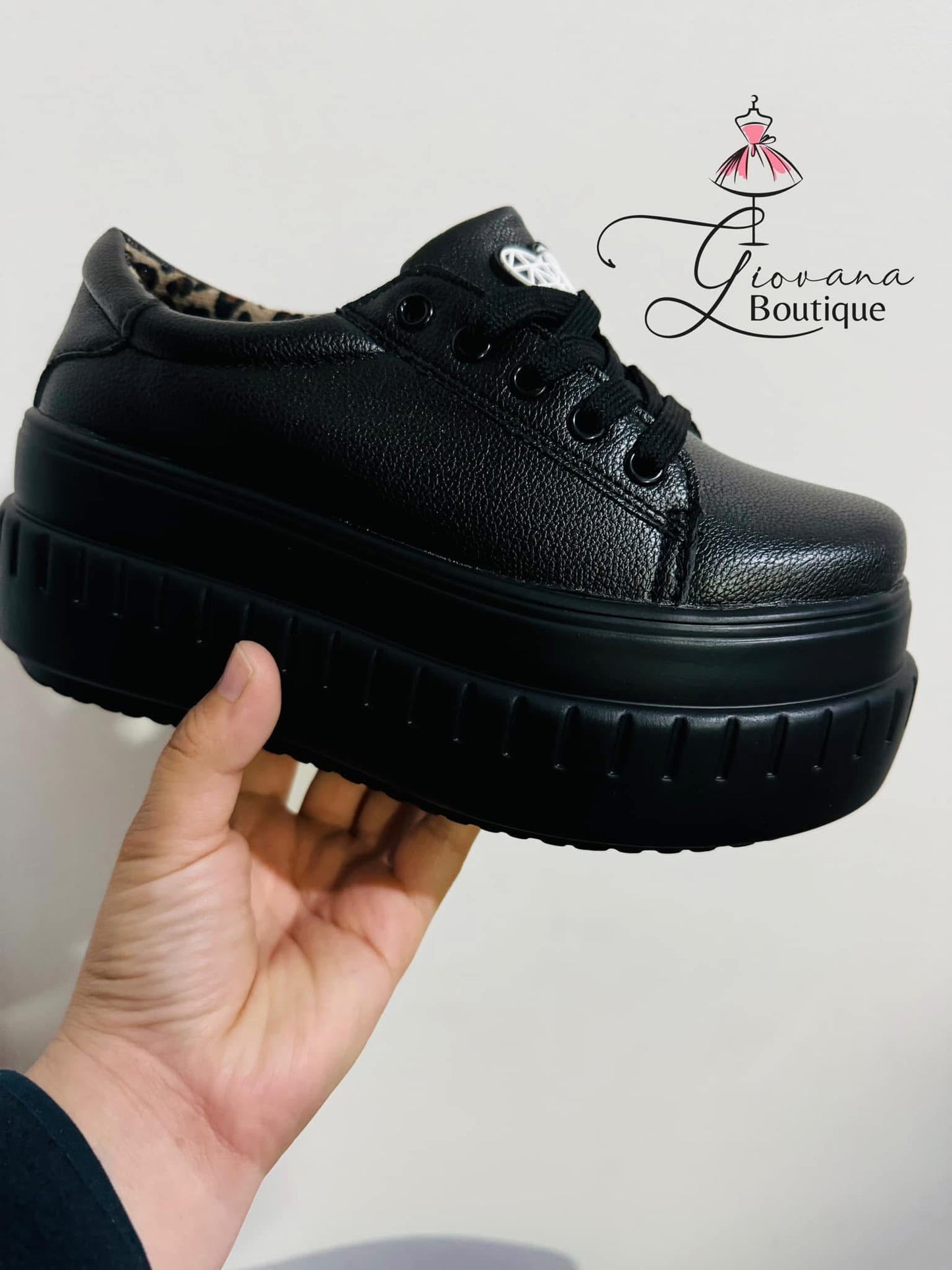 Zapatillas Plataforma Negras