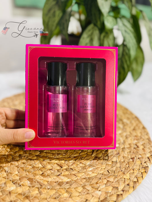 Set Duo Pure Seduction Victoria´S Secret Clasica Y Shimmer