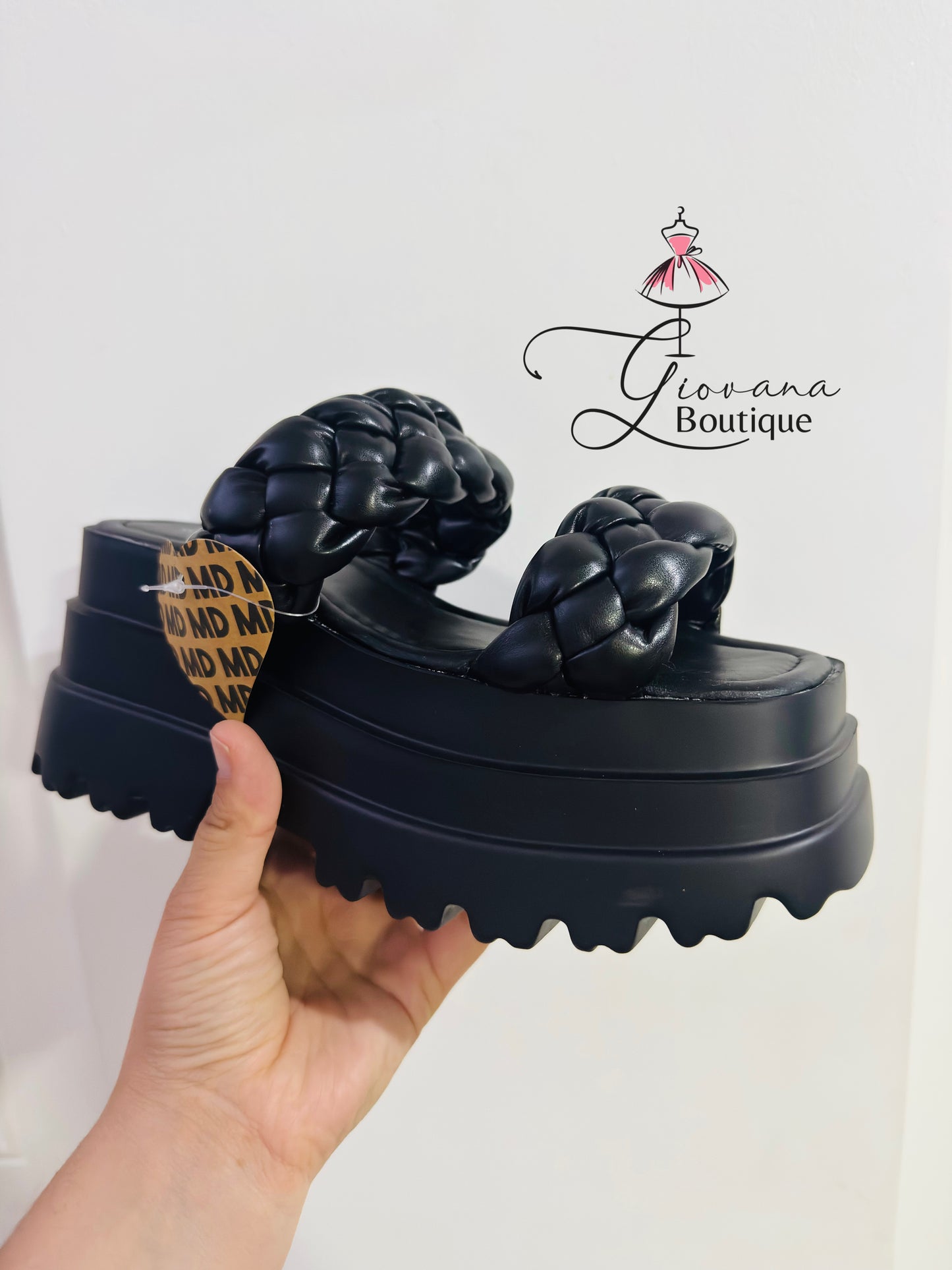 Sandalias Plataforma Nudos
