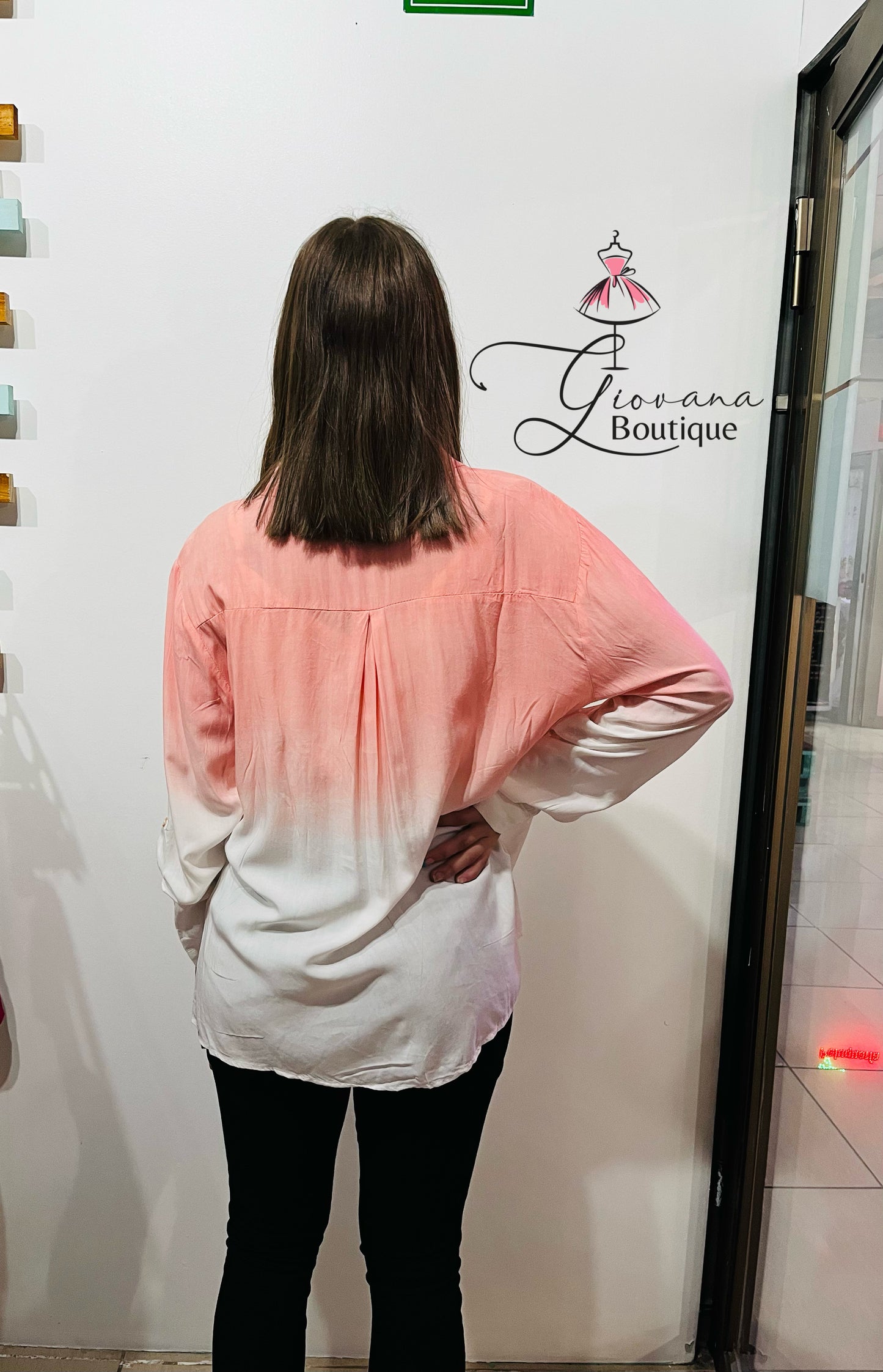 Blusa Botones Degrades Degrade