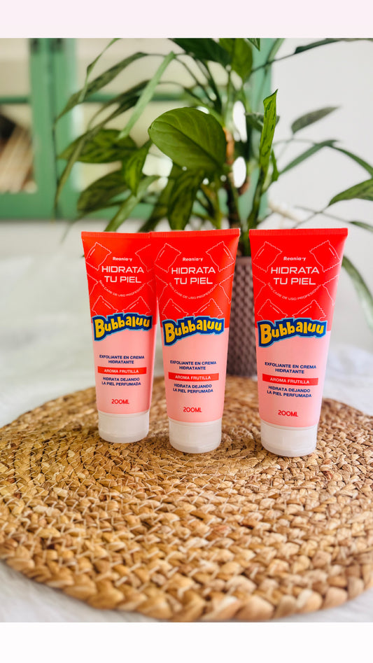 Exfoliante de Cuerpo Frutilla Bubbaluu