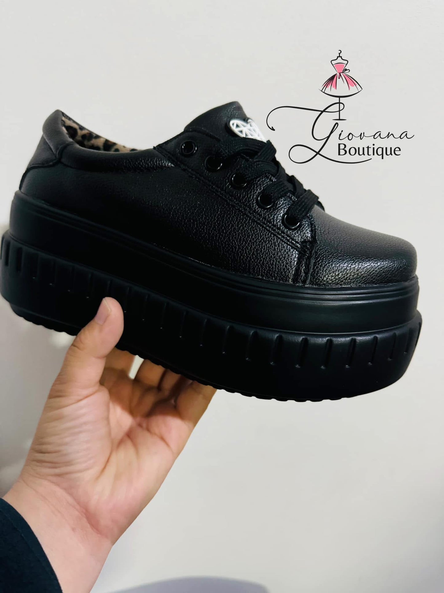 Zapatillas Plataforma Negras