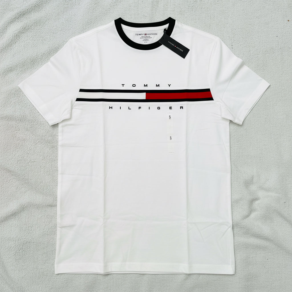 Polera Hombre Tommy Hilfiger Blanca