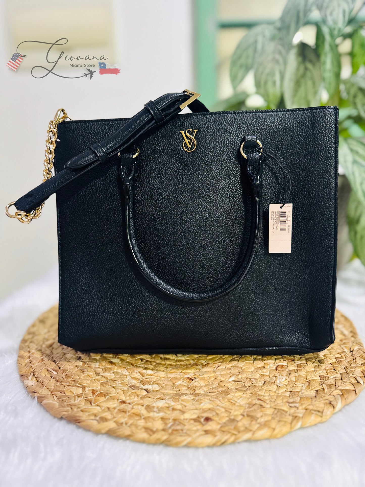 Bolso Tote Victoria’s Secret Negro